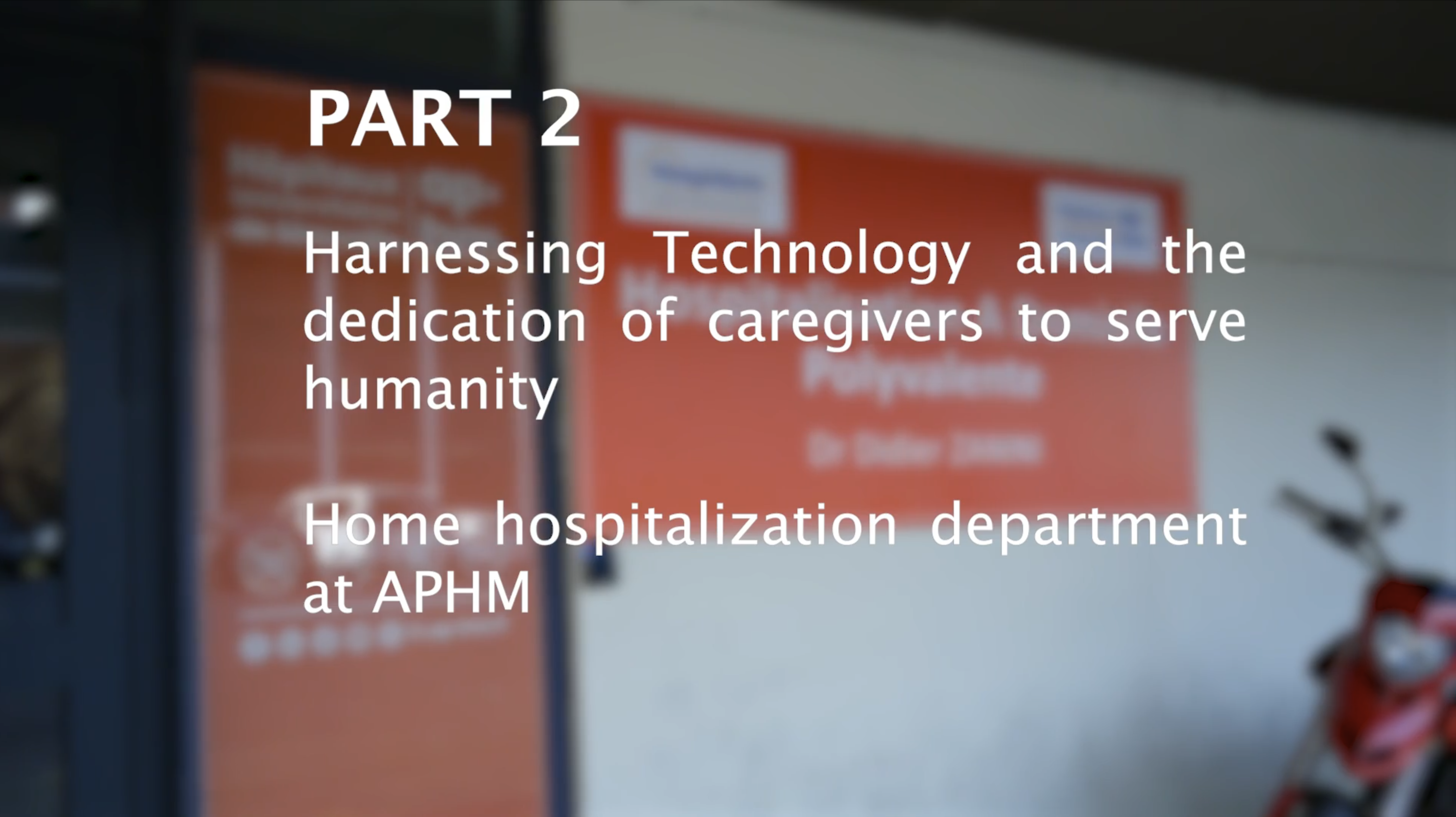 Télésurveillance de qualité hospitalière à domicile